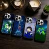 Чехол для телефона с аниме Blue Lock Для iPhone 17,16,15,14,13,12,11 Plus,Pro Max,XS,Цветной серебристый чехол для телефона