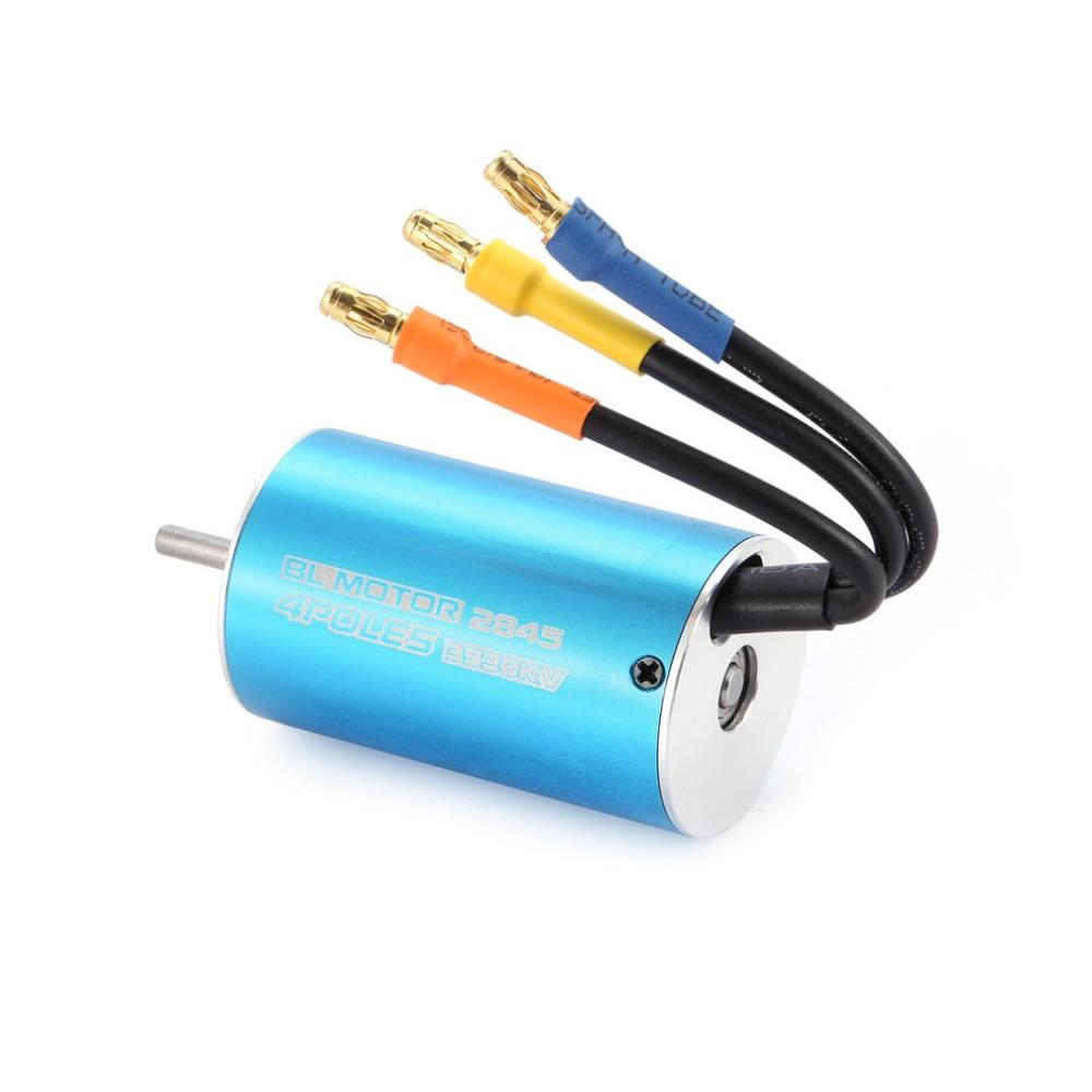 Бессенсорный бесколлекторный двигатель RC 2845 3930KV с бесколлекторным регулятором скорости 35A