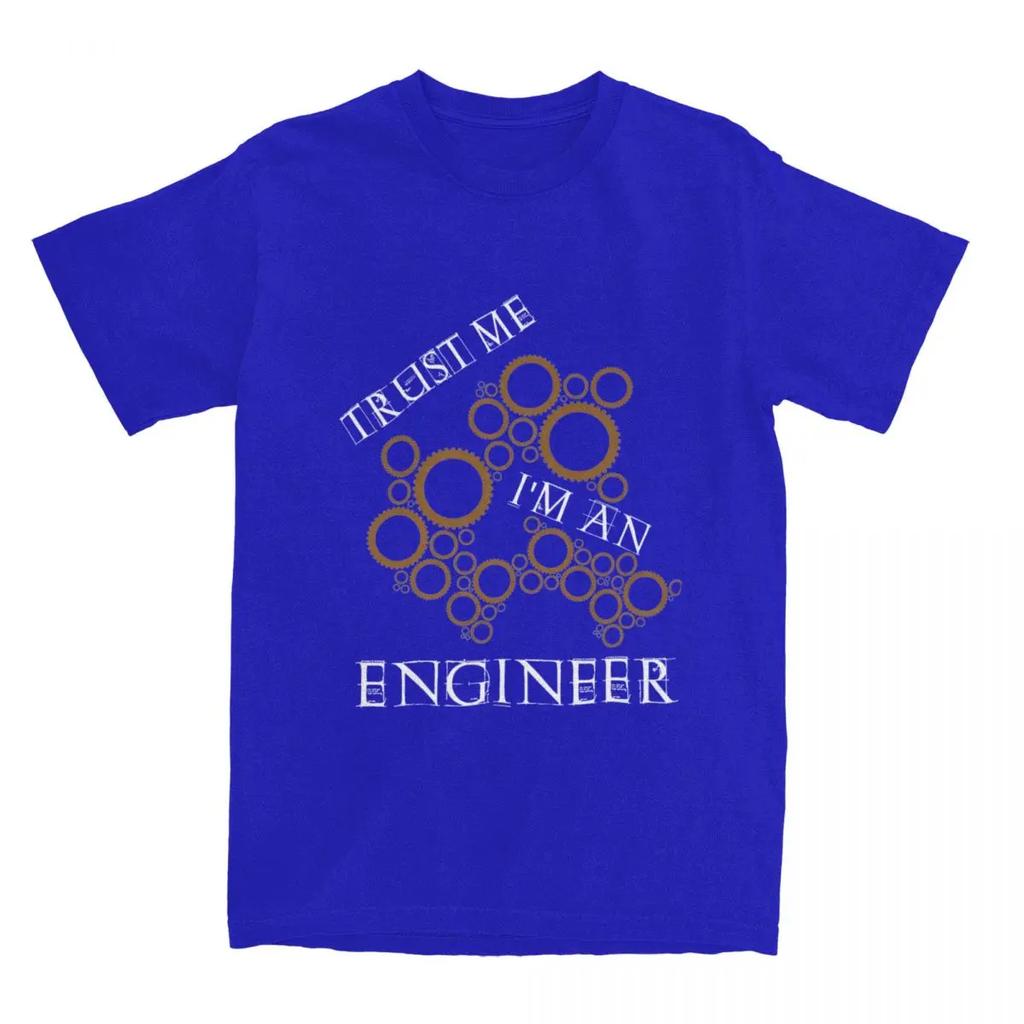Мужская футболка Trust Me I Am An Engineer Смешные футболки Летняя футболка Винтаж Повседневные хлопковые топы