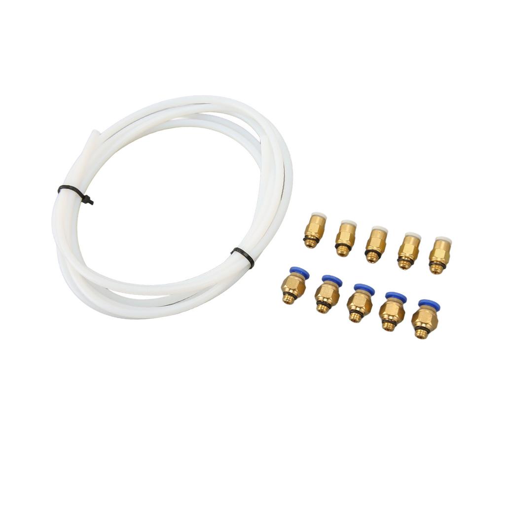 Трубка PTFE с пневматическими фитингами PC4 M6 KJH04 M6 для филамента 1,75 мм PLA ABS для 3D-принтера