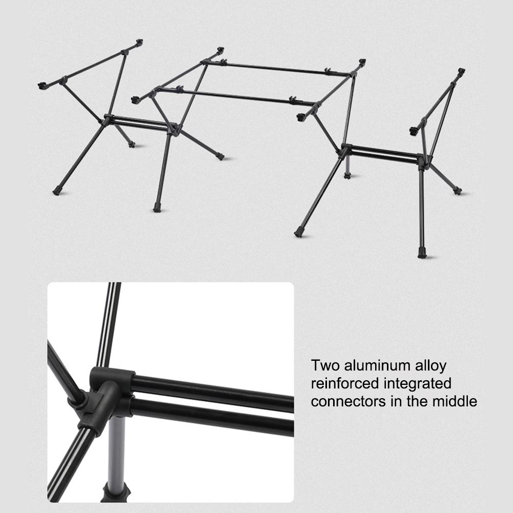 2 шт. Соединитель для складного стола, Аксессуары для кемпинга, Соединитель для стола для пикника, Соединительная штанга для складного стола для стола Helinox Tac-tical