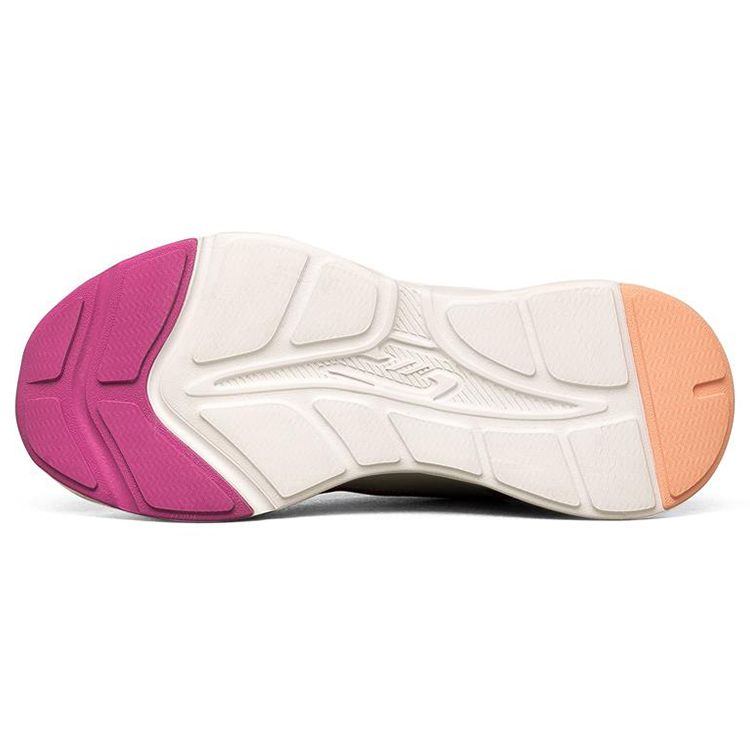 Skechers Bobs Bamina Удобная Ткань Искусственная Кожа Низкие Кроссовки для Бега Женские кроссовки Светло-Розовый Белый 117043-OFPK
