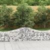 VidaXL 7x Arched Gabion Baskets Arched Gabion Cages Gabion Walls Garden Fences Terrace Outdoor 3145582