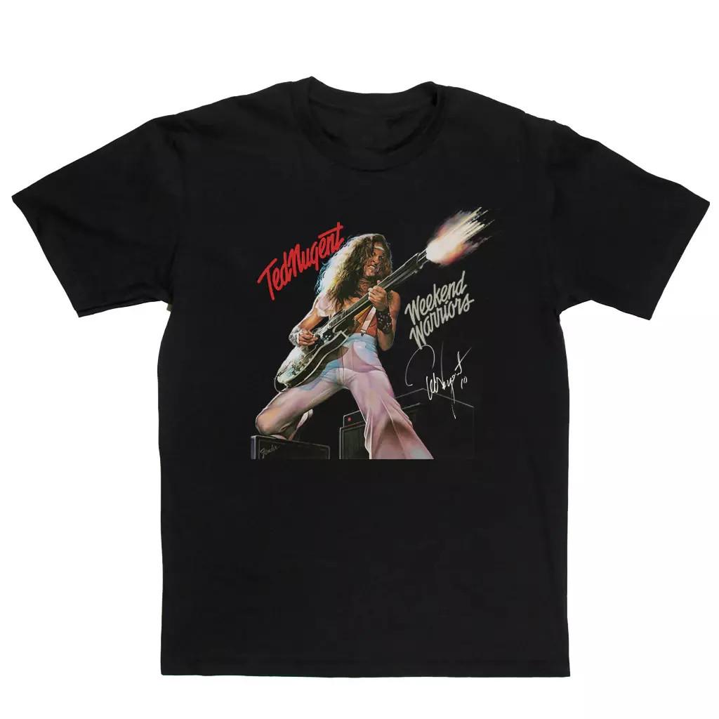 Ted Nugent Weekend Warriors All size Unisex Men Women short sleeve T-Shirt.webp