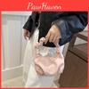 Wrinkled Elegant Cloud Handbag With Zip Opening For Daily Use Women Fashion