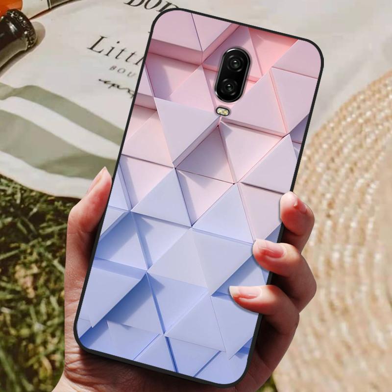 Чехол для Oneplus 6 6T Силиконовый Мягкий ТПУ Задняя Крышка Чехол для Телефона Для One Plus Oneplus 6t 6 T Чехол Черный Чехол Coque Fundas Capa