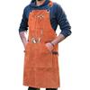 Flame-Retardant Waterproof Fleece Work Apron for Woodworking, Electricians, and BBQ with Custom Logo.