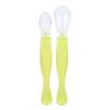 2 шт. Детские ложки Ложки из пищевого силикона с мягкими наконечниками Ложка для кормления младенцев Детская посуда