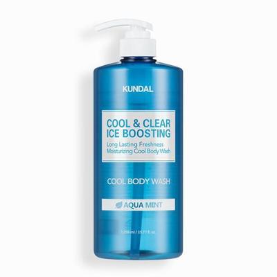 Охлаждающий гель для душа Cool & Clear Ice Boosting с ароматом аква-мяты 1058 мл