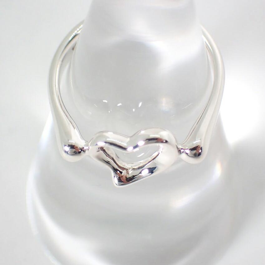 [Б/у] TIFFANY/Tiffany 925 Открытое сердце Кольцо/Нет. 10/г457-41