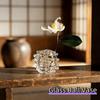 Transparent Glass Ball Vase Zen-Inspired Design Hydroponic Flower Vase  Flower Arrangement