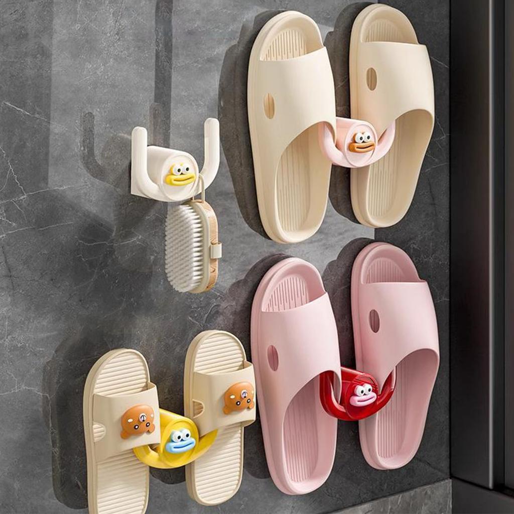 3 шт. Прочный Без сверления Ванная комната Подвесной крючок Пластиковые материалы Портативный аксессуар для дополнительного хранения на кухнях