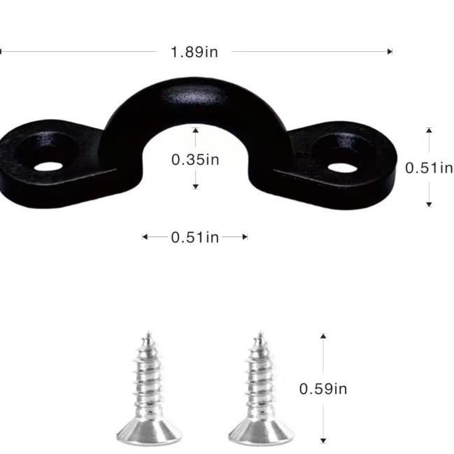 1/4/10pcs Boat Kayak Deck Rigging Kit 7
