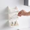 Wall Mounted Storage Boxes Bathroom Organizer Case Oblique Opening For Cotton Band-Aid Makeup Adhesive Jewelry Holder Box