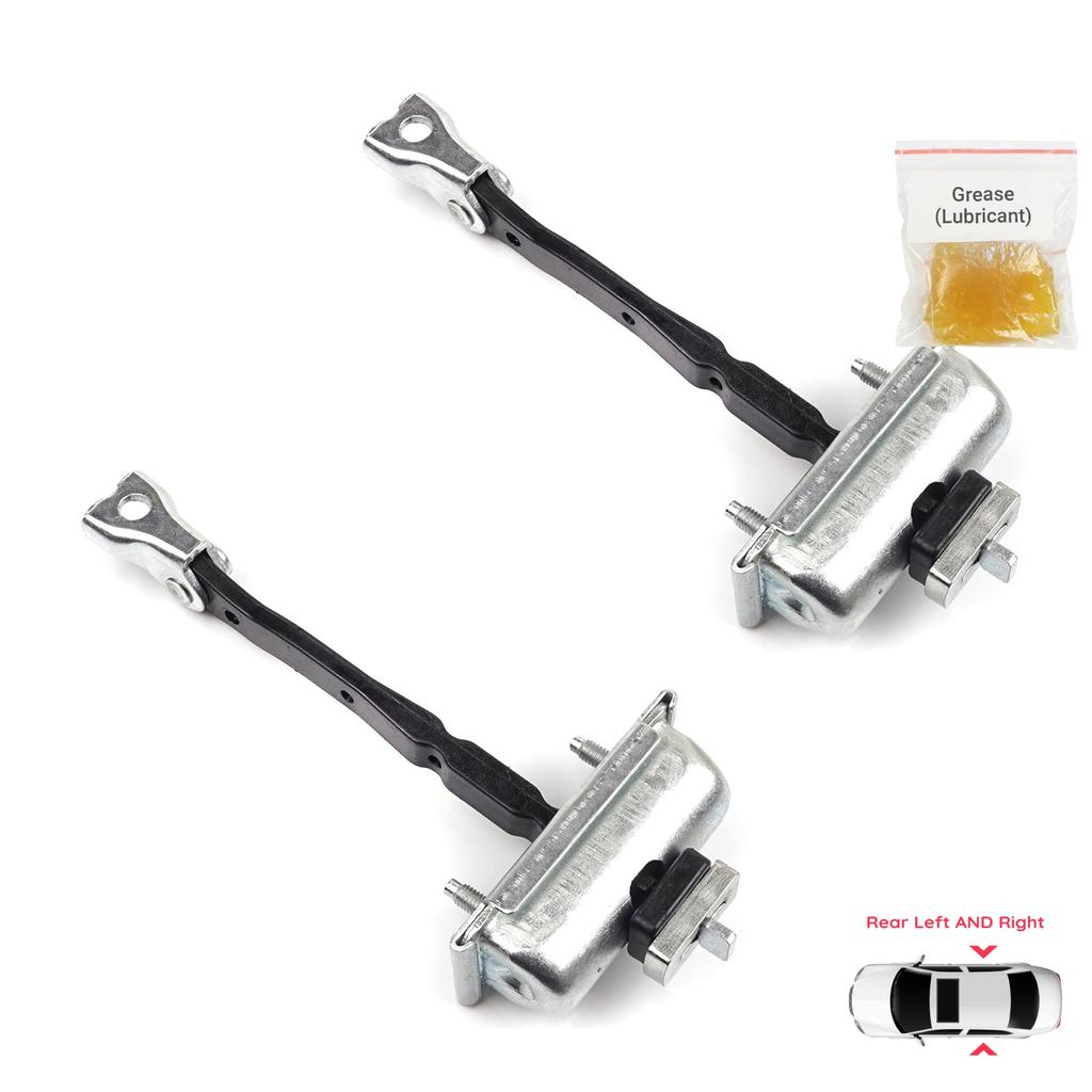 BDP1243-1 2 Pieces Rear Left AND Right Door Catch Hinge Brake Stop Check Strap Limiter for Vauxhall Opel Zafira Tourer C P12 2011-2019 39045011