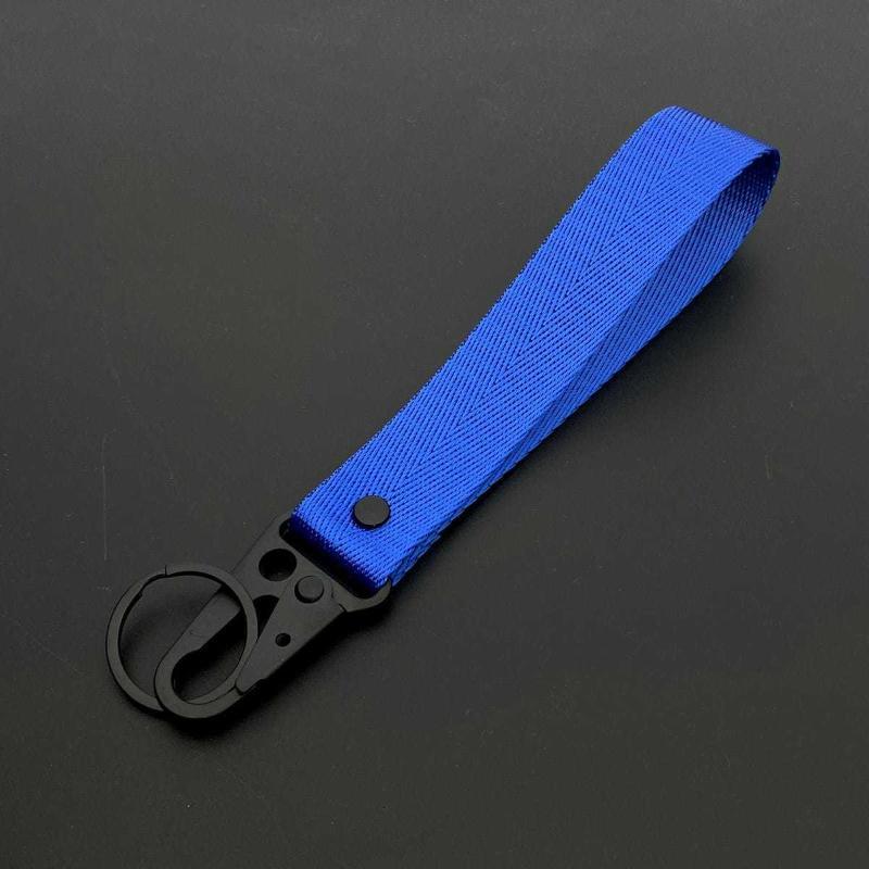 Keychain Wrist Strap Heavy Duty Colorful Nylon Webbing Strong Hanging Lanyard for Phone Wallet Travel Accessories