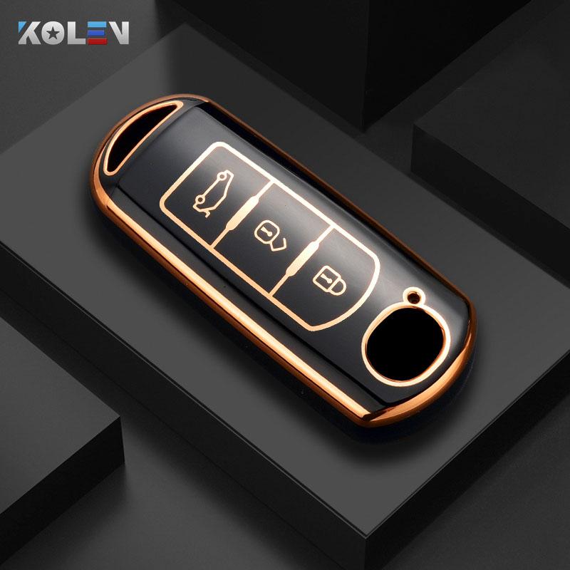 Fashion TPU Car Remote Key Case Cover Shell for Mazda 2 3 5 6 BL BM GJ Atenza Axela Demio CX-3 CX3 CX-5 CX5 CX7 CX-9 CX8 Keyless