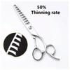 Professional Haircut Scissors, 6 Inch Hair Cutting Scissors Hair Thinning Shears, Sharp And Durable Barber Hairdressing Tools