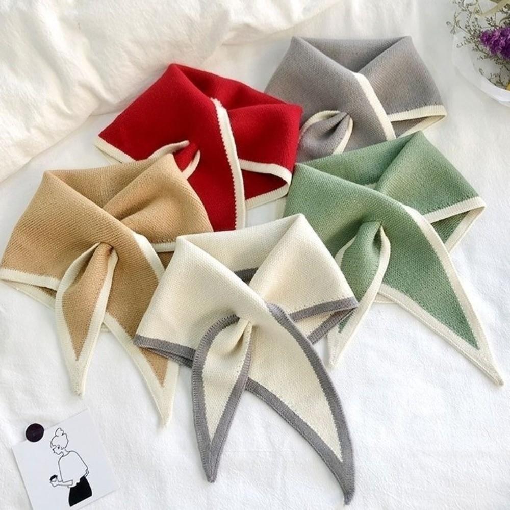 Windproof Neck Warmer Knitted Neckerchief New Neck Wraps Outdoor Sports