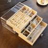 Smooth Practical Stress-resistance Jewelry Organizer Easy To Clean Storage Box for Bedroom
