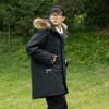 New Balance Long Puff Down Jacket Asia Sizing 'Black' Men's 5PC44303-BK