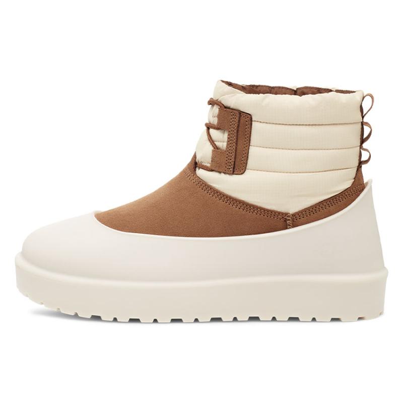 UGG Classic Mini Lace Up Weather Boot 'Chestnut Whitecap' Sneakers 1120849-CWGY