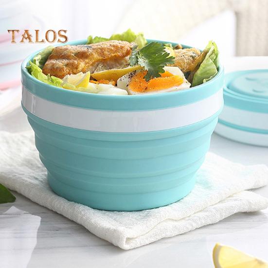 Silicone Collapsible Travel Cup Set 550/350/200/100/950ML Folding Camping Cup Bowl Expandable Drinking Cup with Lids Odorless Kitchen Tools for