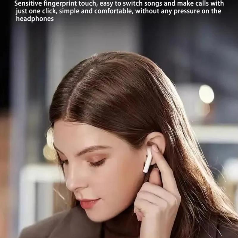 YurKem Gaming Wireless Bluetooth Earphones GPS Positioning Earbuds Name Change Headset Wireless Charger Headset For IOS Android Phone