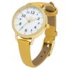 Watch Analog Leather Strap Nickel Free Long Lasting Yellow NF Fool [Fieldwork] Women's YM086-5