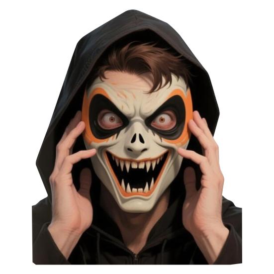 Смешная страшная наклейка-подглядыватель, страшные наклейки на окна, реалистичная наклейка на окно на Хэллоуин, статическое прилипание, подарки-розыгрыши