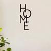 Handicraft Vertical English Sign Wall Mounted Metal Wall Pendant Home Metal Sign  Wall Decor