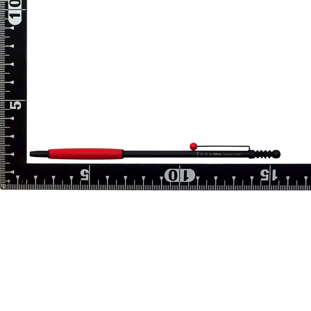 Шариковая ручка Tombow ZOOM 707 на масляной основе 0,7 Черная/Красная BC-ZS2