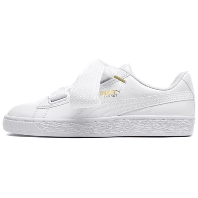 Puma Корзина Сердце Лакированная Белая Женская 363073-02