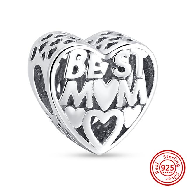 Новые туфли из серебра 925 пробы с сердечком на высоком каблуке с изображением животных, бусины, подходят для браслета-подвески, женские модные ювелирные изделия, изготовление