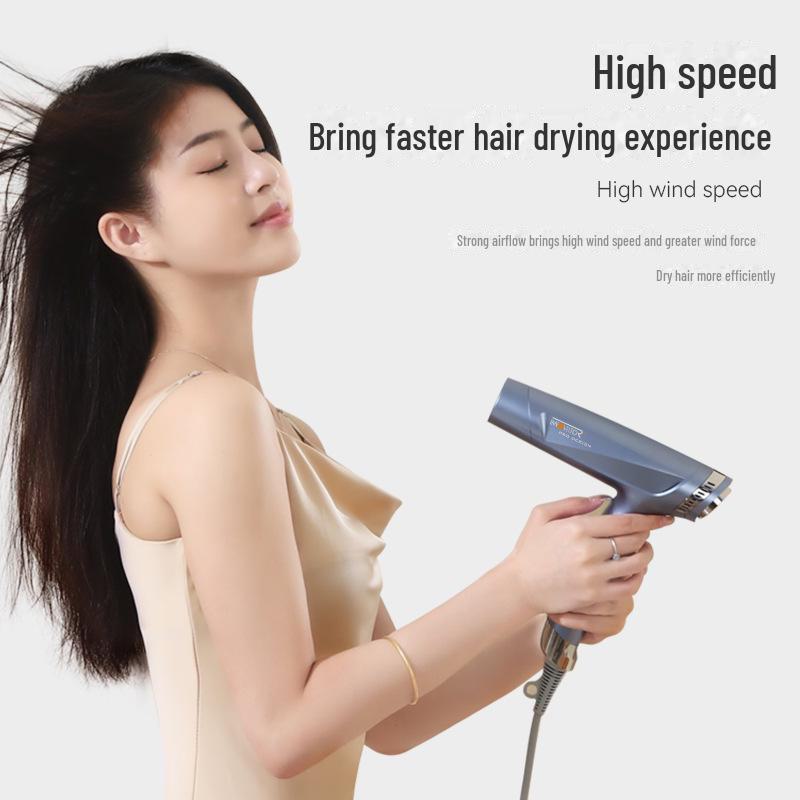 Складной фен INNOVATOR: Плазменная технология, отсутствие повреждений, высокоскоростной двигатель, низкий уровень шума