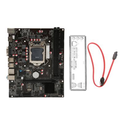 Настольная материнская плата H55A2 LGA 1156 Слот Двухканальная DDR3 VGA HD Выход PCI Express X16 ATX Материнская плата для игр