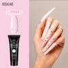 ROSALIND Poly Nail Gel Semipermanent UV Multiple Colors Crystal Acrylic Liquid Extension Hybrid Varnish Poly Nail Gel False Nails
