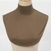 Korean Style Round Base Layer False Collar - All-Season Decorative Accessory