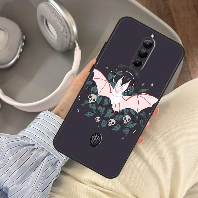 Чехол 'Летучая мышь' на Хэллоуин для Red Magic 9 10 Pro Plus 8 7 6 Pro 5G 5S 6R RedMagic 10S 8S 7S 9S Pro Plus