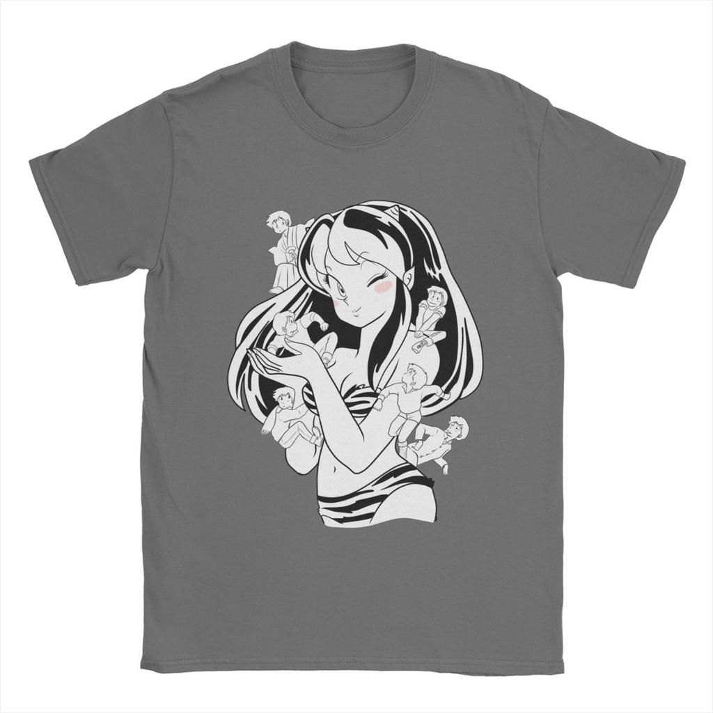 Мужские футболки Urusei Yatsura Lum, аниме, 100% хлопок, одежда, новинка, футболки с коротким рукавом и круглым вырезом, подарок на день рождения