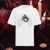 Herren T-Shirt Bio Baumwolle Hallowen Geister Kostüm Herz Tot Gruselig