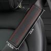 2pcs Leather Car Accessories Seat Belt Cover Universal Seat Belt Pad Seat Belt Cover