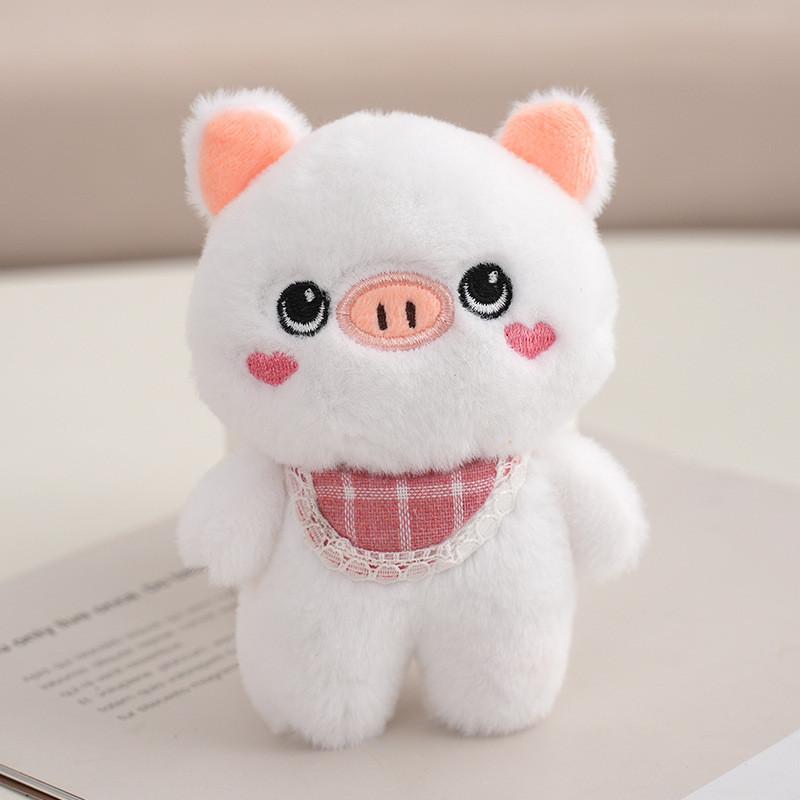 Delightful Pig Plush Keychain Pendant Piggy Stuffed Doll Wedding Souvenir Doll Gift