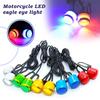 2 шт. Красный Синий Стробоскоп Мотоциклетный Орлиный Глаз Дневные Ходовые Огни Аварийная Сигнальная Стробоскопическая Фара Противотуманная Фара Для Грузовика Мотоцикла B8B8