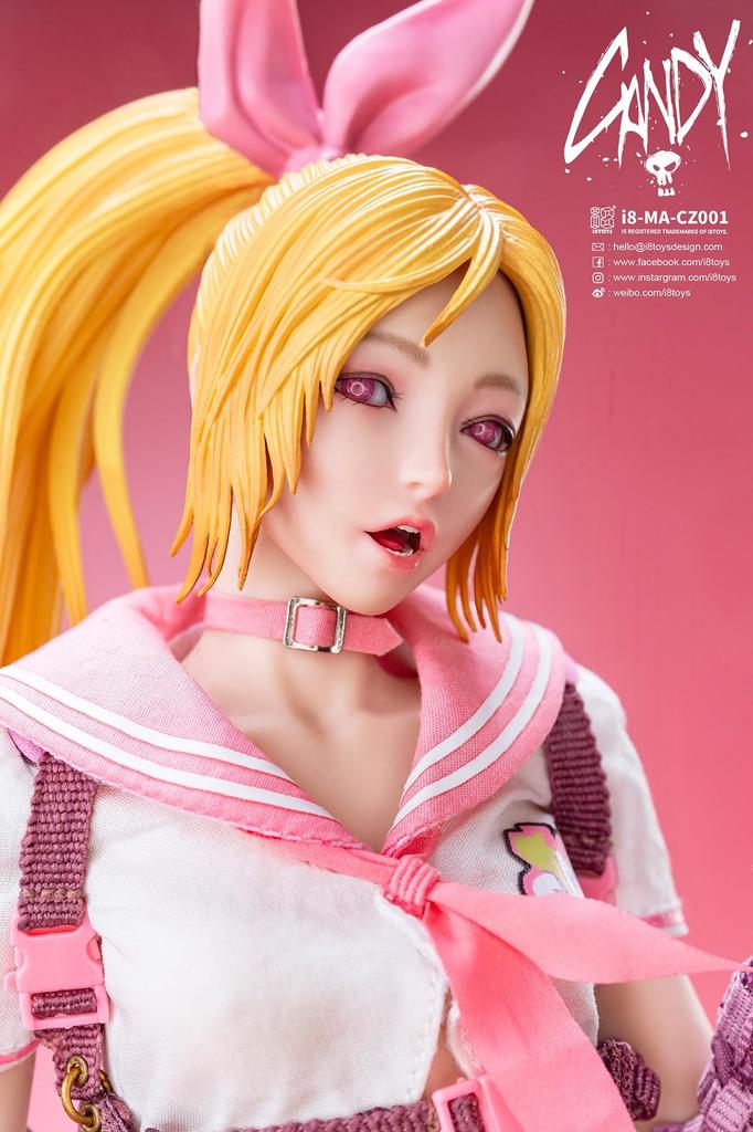 Tbmodel I8Toys 1/6 Экшн-фигурка «Mentality Candy» Стандартная версия. (MA-CZ001 / Подвижные глаза и металлический скелет)