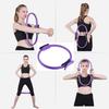 Pilates Ring Anti-slip Handle Pelvic Floor Muscle Trainer Thigh Workout Toner Elastic Resistance Band Pilates Circle Home Gym Fitness Equipment