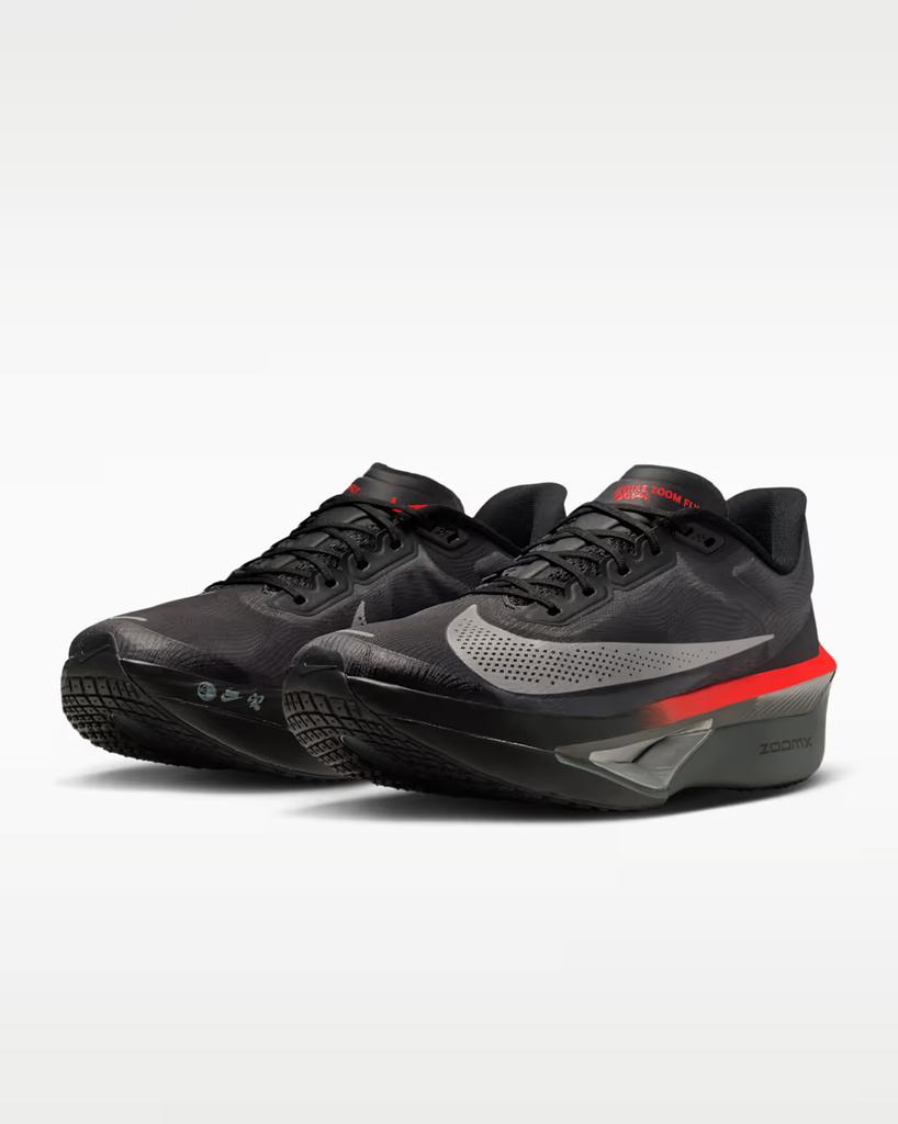 IR1995-010 Nike Zoom Fly 6 Черный Ярко-малиновый (Мужской)