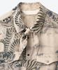 UNTAGE Minhwa Print Western Shirt (Unisex)_Uts-Fs63