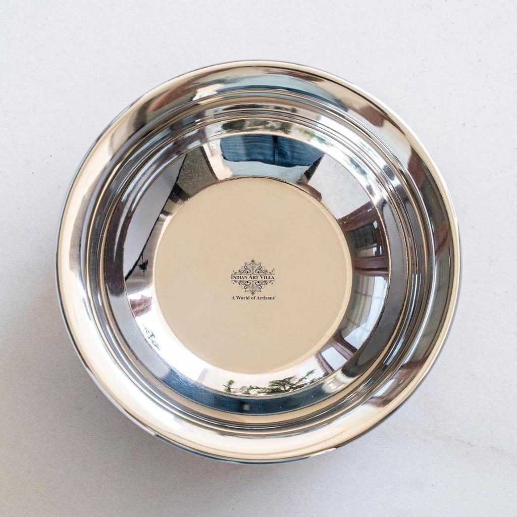 Стальная Медная Сервировочная Чаша Ханди, Сервировочная Посуда и Посуда, Дом Ресторан, Объем-100 МЛ, Упаковка из 1 штуки