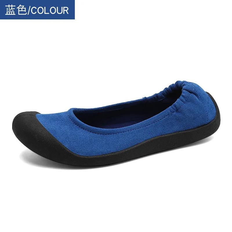 Fashion 2025Women Flats Ballet Shoes Summer Light Breathable Moccasins Women Casual Boat Shoes Ladies Slip On Flats Shoes Zapatos Mujer